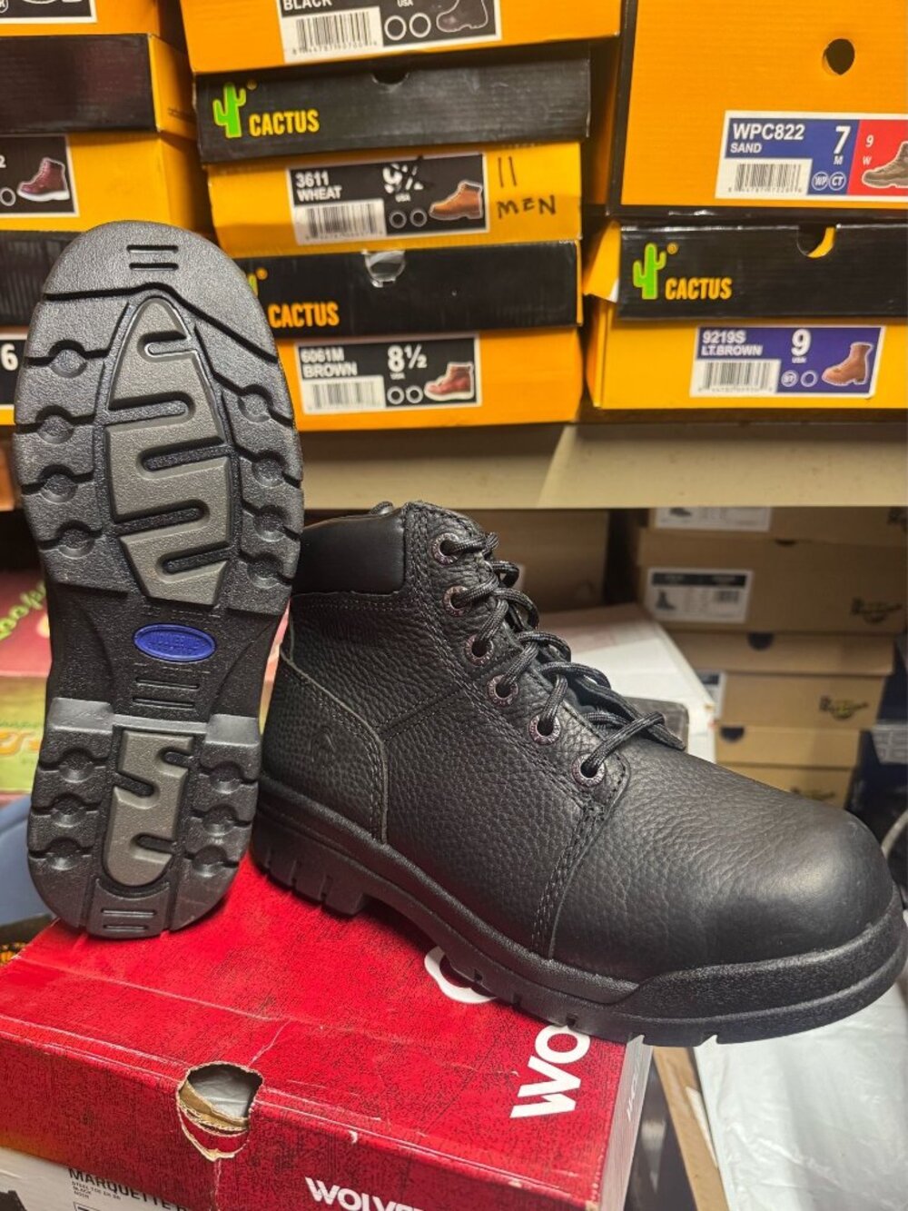 Wolverine Men's Steel Toe Work Boots Size 10 Extra Wide - New in Box